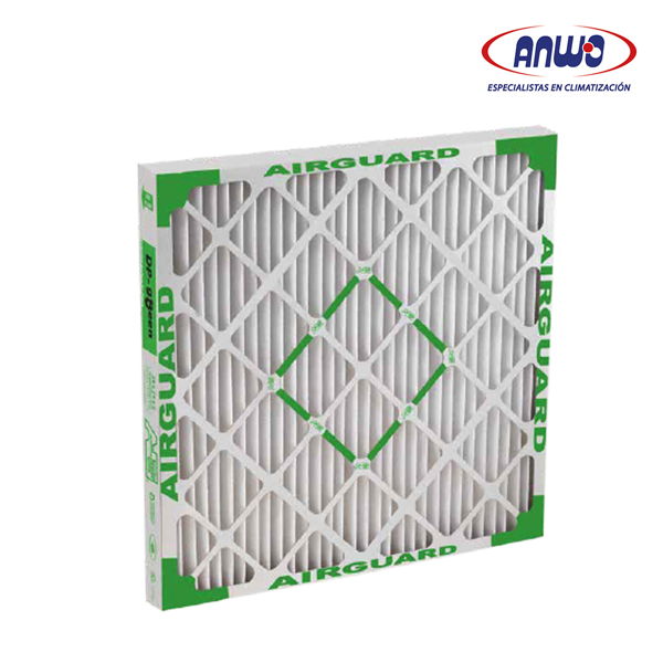 FILTRO DESECHABLE MERV 13 - F7 MEDIDA 24X24X4 PARA 3400M3H